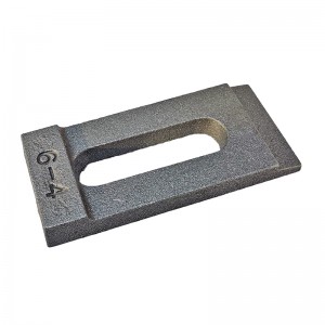 Railway Accessories, Pressing Plate, Pinch Plate, Made of Ductile, Ductile Iron Cast Service