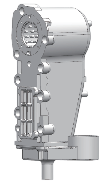 cast silicon aluminum heat exchanger for household heating furnace/water heater（JY type）