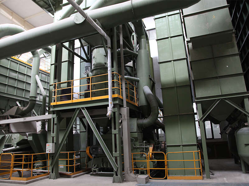 Dust removal installation